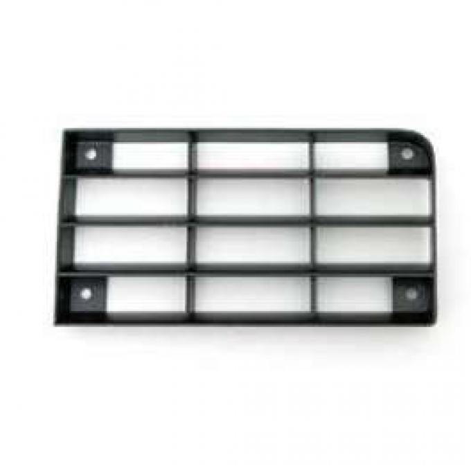 Camaro Grille, Z28, Upper, Black, Left, 1982-1984