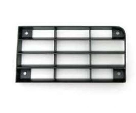 Camaro Grille, Z28, Upper, Black, Left, 1982-1984