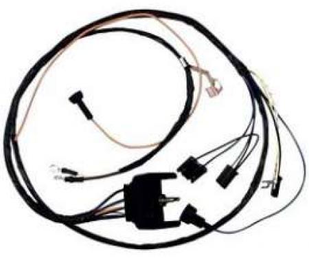 Camaro Engine Wiring Harness, Small Block, For Cars With Warning Lights, 1969