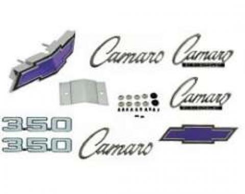 Camaro Emblem Kit, For Cars With Standard Trim (Non-Rally Sport) & 350ci, 1969