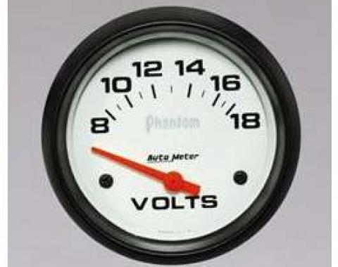 Camaro Voltmeter Gauge, Phantom, AutoMeter