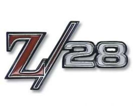 Camaro Fender Emblem, Z28, 1968