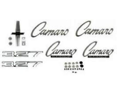 Camaro Emblem Kit, For Cars With Standard Trim (Non-Rally Sport) & 327ci, 1968