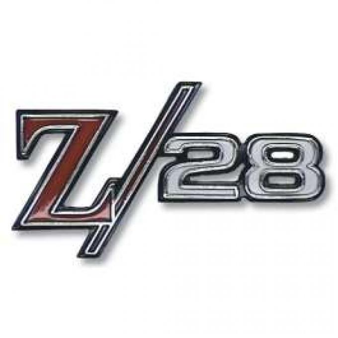 Camaro Fender Emblem, Z28, 1968