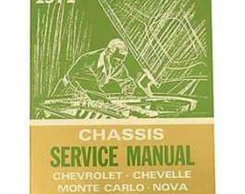 Chevrolet Camaro Service & Shop Manual, 1971