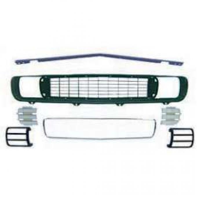 Camaro Grille & Headlight Door Cover Kit, Rally Sport (RS),1969