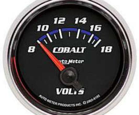 Camaro Voltmeter Gauge, Cobalt, AutoMeter