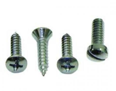 Camaro Sunvisor Support Screw Set, 1967-1969