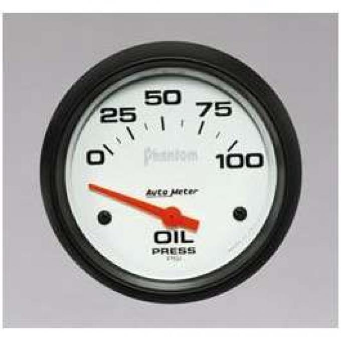 Camaro Oil Pressure Gauge, Phantom, AutoMeter