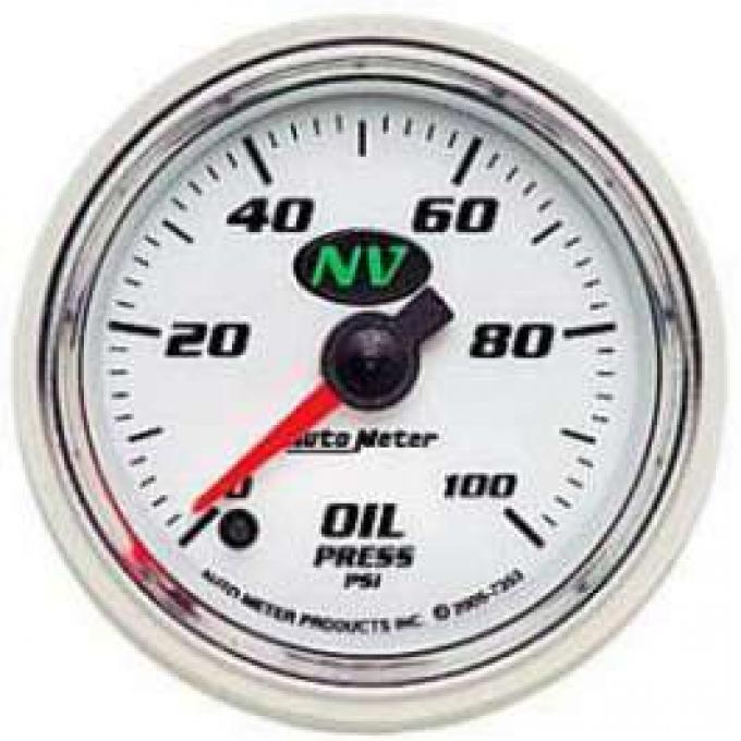 Camaro Oil Pressure Gauge, NV2, AutoMeter