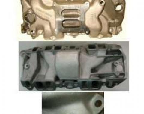 Camaro Intake Manifold, 396/375hp, High Rise, Cast Aluminum, 1968-1969