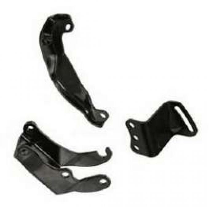 Camaro Power Steering Bracket Set, Small Block, 1970-1972