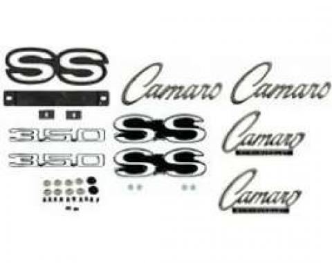 Camaro Emblem Kit, For Super Sport (SS) With 350ci & Rally Sport (RS) Package, 1968