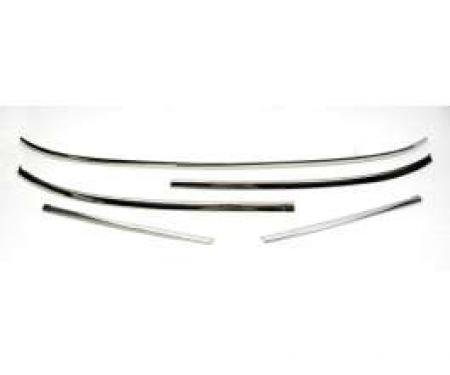 Camaro Windshield Molding Set, Convertible, 1967-1969