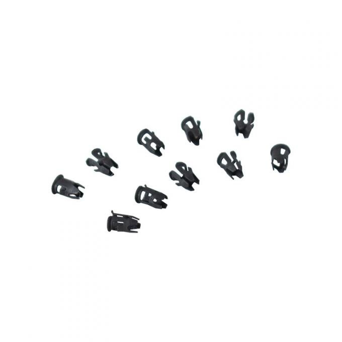 Redline Restomotive® Ford Car & Truck 10 Piece Tubular Barrel Nut for 1/8" Stud Set