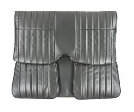 PUI Interiors 1971-1973 Chevrolet Camaro Hardtop Standard Black Rear Bench Seat Cover 71FS10C