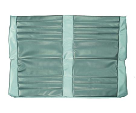 PUI Interiors 1965 Chevrolet Chevelle Hardtop 2 Tone Blue Rear Seat Cover 65AS13C