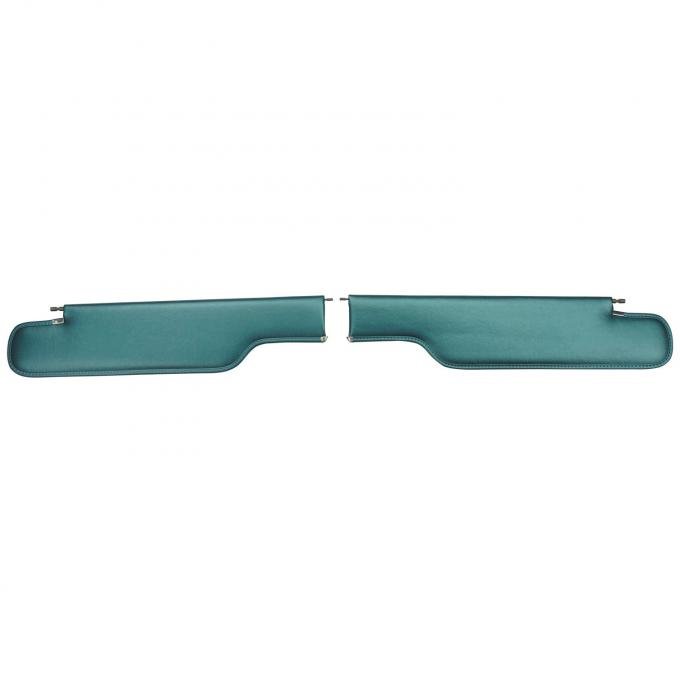 PUI Interiors 1968-1972 Chevelle/GTO/Lemans/Cutlass/Skylark Convertible Medium Blue Sun Visors SV417V