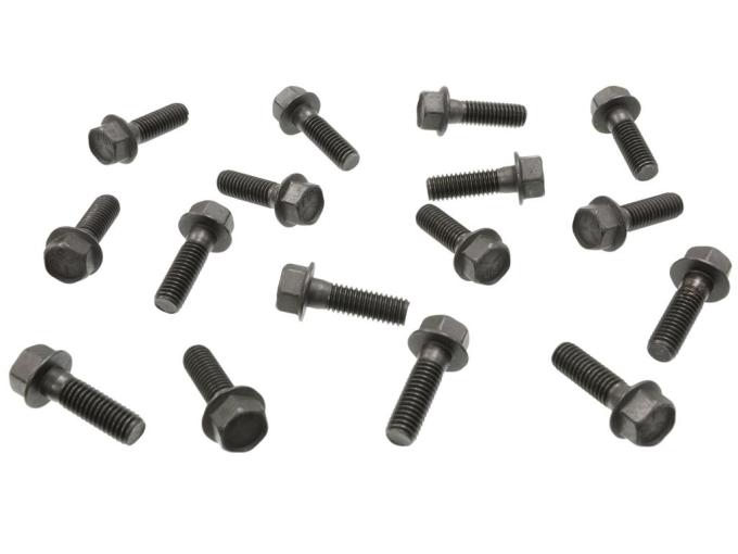 Redline Restomotive® GM Car Manifold Bolt Set for Cast Iron Intake, 396 / 375 HP, Correct "M" Headmark