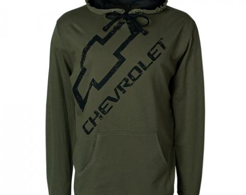 Distressed Chevy Bowtie Hoodie