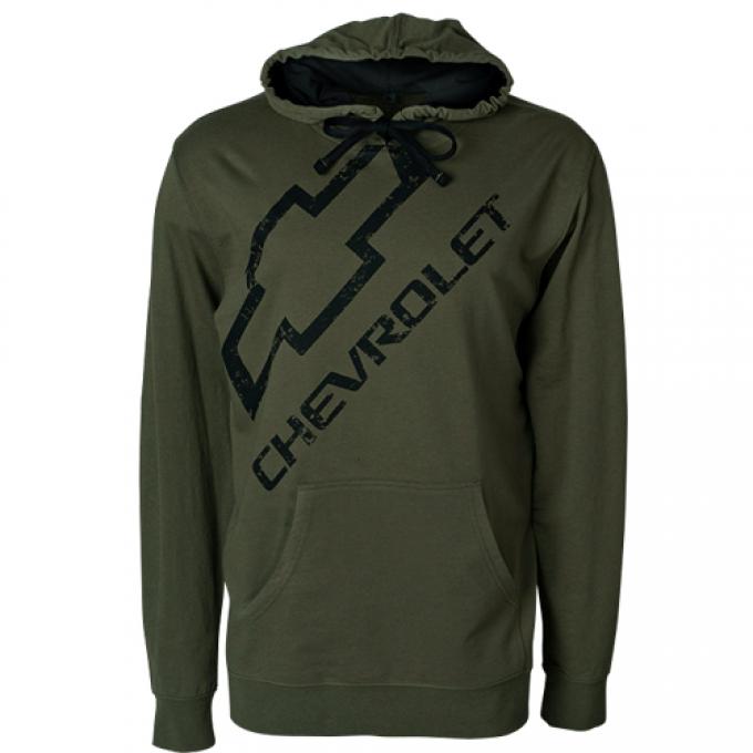 Distressed Chevy Bowtie Hoodie