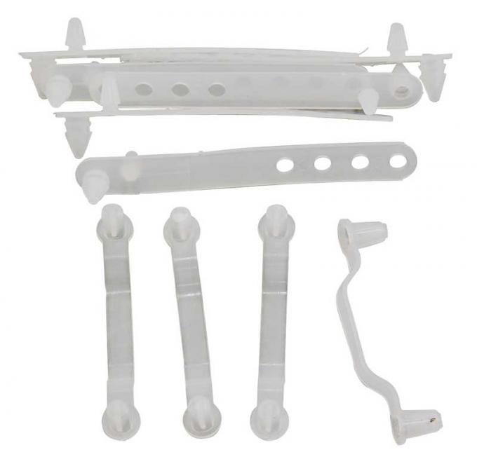 AMD Under Hood Strap Kit, 66-70 Dodge Plymouth B-Body F-USK02