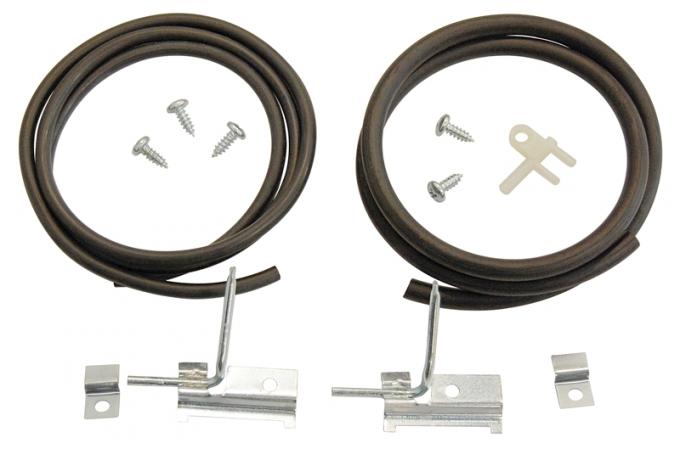 AMD Windshield Washer Hose Kit, 67-74 Dodge Plymouth A-Body w/ Electric Pump F-WWK8