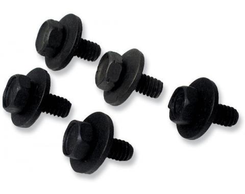 Redline Restomotive® 1964-1972 Trunk Latch Striker Mounting Screw / Bolt Set