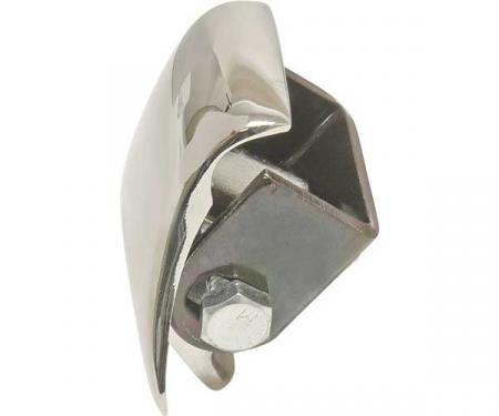 Front Fender Tie Bracket - Chrome - With Hardware - Ford Passenger