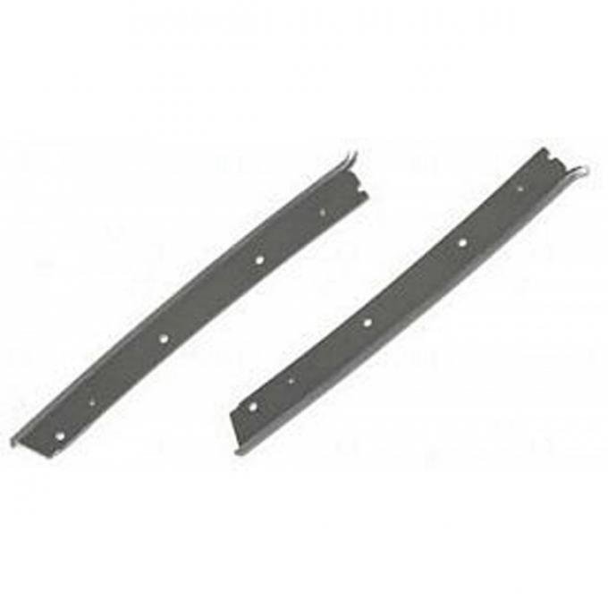 Firebird Pillar Post Drip Rail Panels, Left & Right, 1967-1969