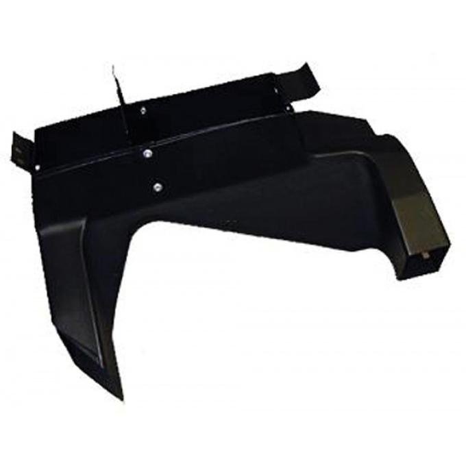 El Camino Heater Box Lower Air Deflector, For Cars With Center Console Or 8 Track, 1967-1972