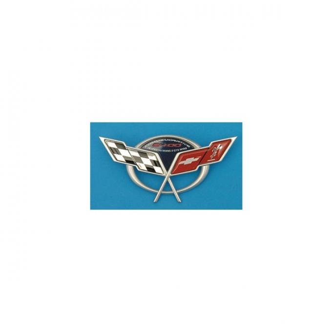 Corvette Bumper Emblem, Front, Commemorative Edition, 2004