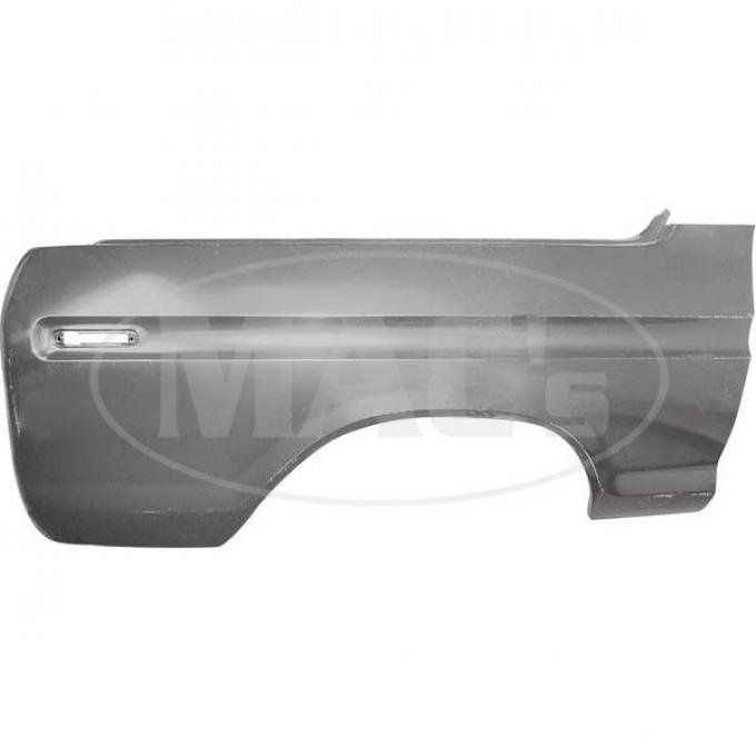 Quarter Panel - Right - Without Swing Away Spare - 74 Long X 34 High