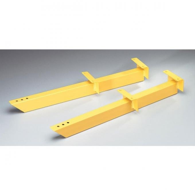 Chevy Nova Universal Traction Bar, Yellow Powder Coat, 1962-1979