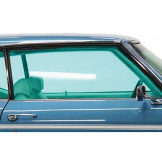 Chevelle Door Glass, 2-Door Hardtop & Convertible, Right Hand, 1969