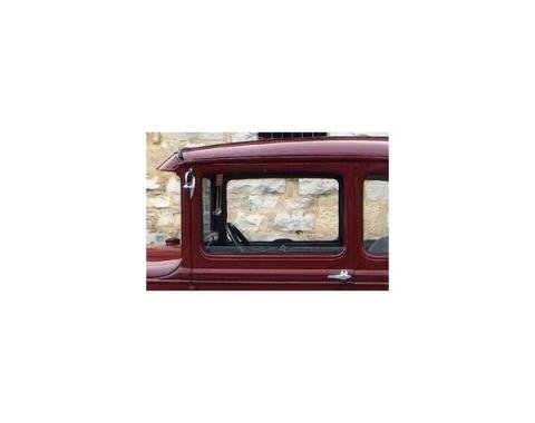 1930-1931 Ford Tudor Sedan Door Glass | Green Tint