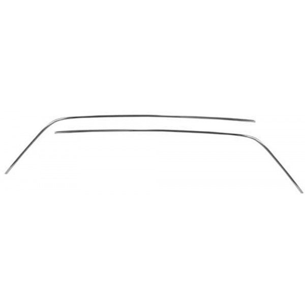 Full Size Chevy Drip Rail Moldings, Impala & Impala SS 2-Door Hardtop ...