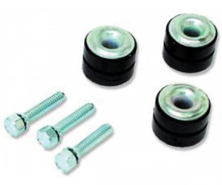 El Camino Wiper System Related Bolts Wiper Motor & Insulators Grommets, 8 Pieces, 1964-1966