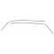 Full Size Chevy Drip Rail Moldings, Impala & Impala SS 2-Door Hardtop, 1962-1964