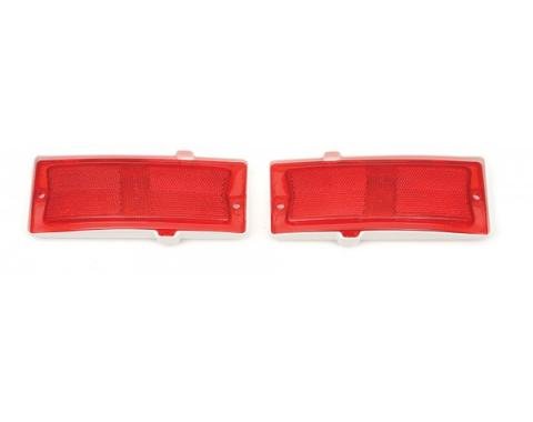 Chevelle Side Marker Light Assemblies, Rear, 1970-1972