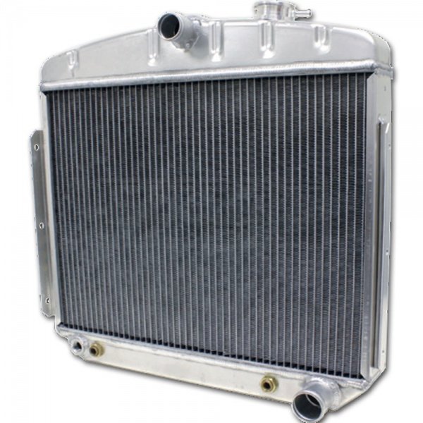 Chevy Aluminum Radiator 6-Cylinder Position Polished 