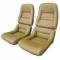 CA 1978-1982 Chevrolet Corvette Leather Like Seat Covers 2" Bolster