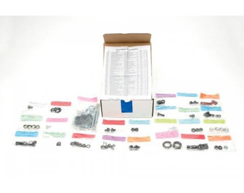 Chevelle Master Chassis Assembly Hardware Kit, For Cars With 307/350, Drum Brakes, 1969