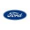 Decal, Ford Oval, 17 Long, Clear Background