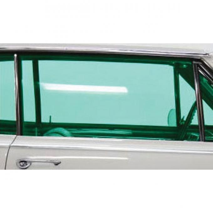 Chevelle Door Glass, 2-Door Coupe, Right Hand, 1964