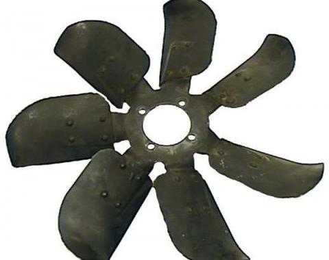 Nova Engine Cooling Fan, 7-Blade, Non-Date Coded, For Use With Fan Clutch, 1969-1976