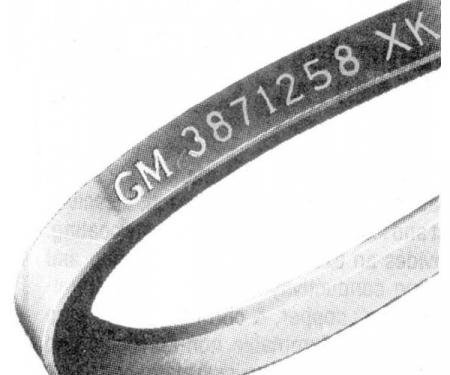 Nova & Chevy II Power Steering Belt With 396 L-78 Engine, 1969