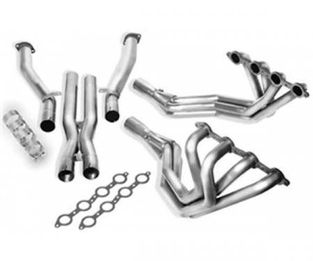 Borla Exhaust Systems Long Tube Headers With X-Pipe, 1.75 Inch Diameter Tubing, 2.75 Inch Collector, Off Road Use Only| 17259 Corvette & Z06 1997-2004