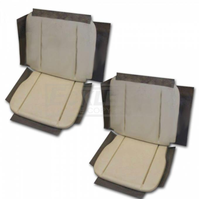 Full Size Chevy Bucket Seat Foam Pair, Super Sport (SS), Impala, 1965