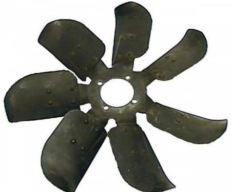 Nova Engine Cooling Fan, 7-Blade, Non-Date Coded, For Use With Fan Clutch, 1969-1976